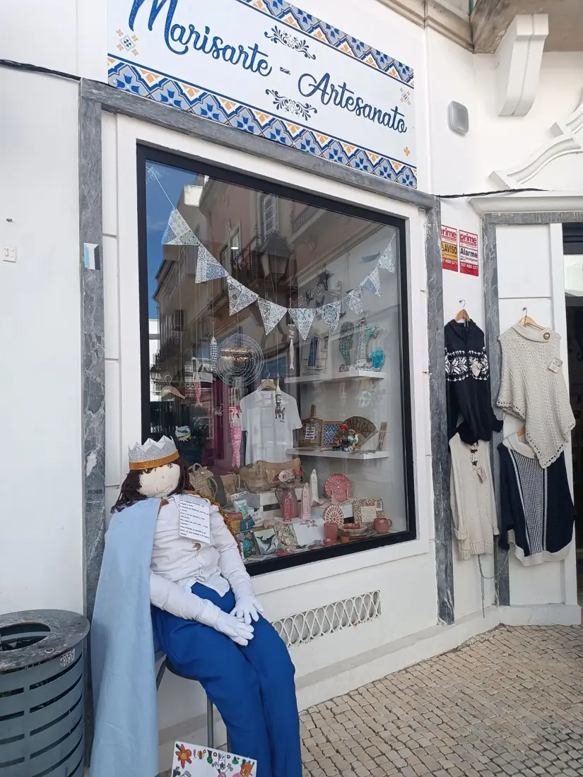 A loja Marisarte em Olhão