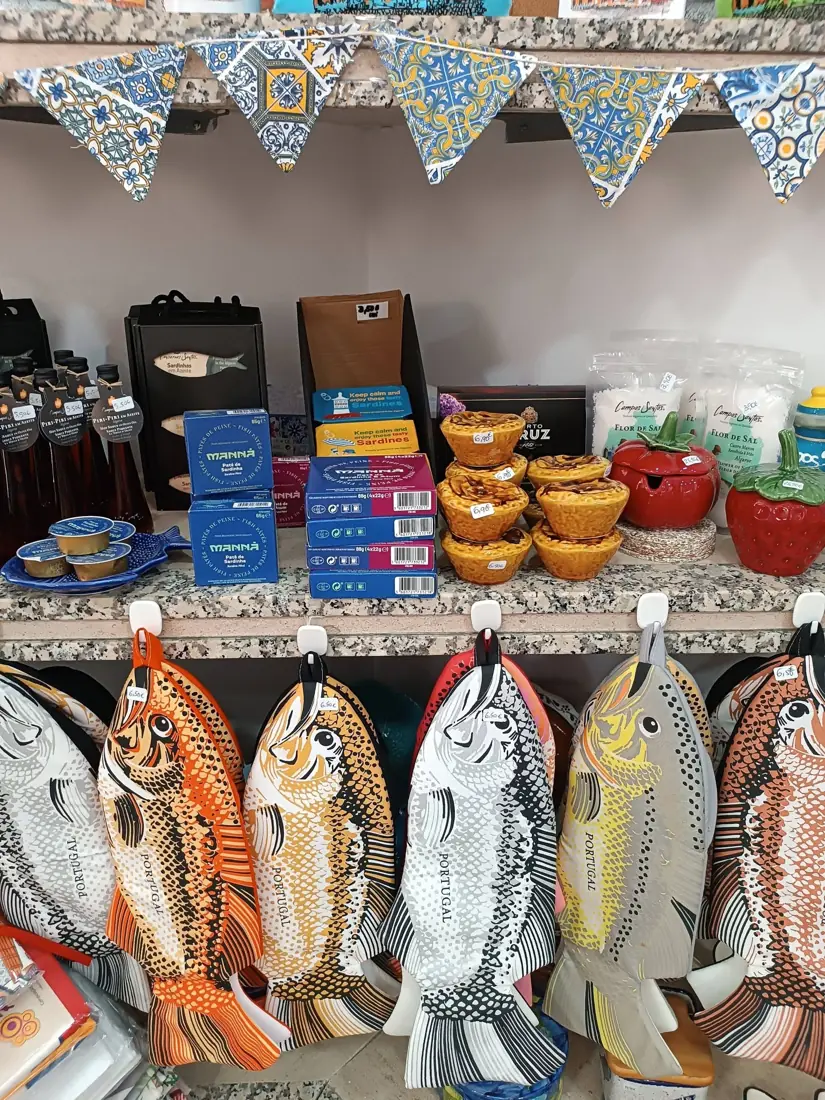 A loja Marisarte em Olhão