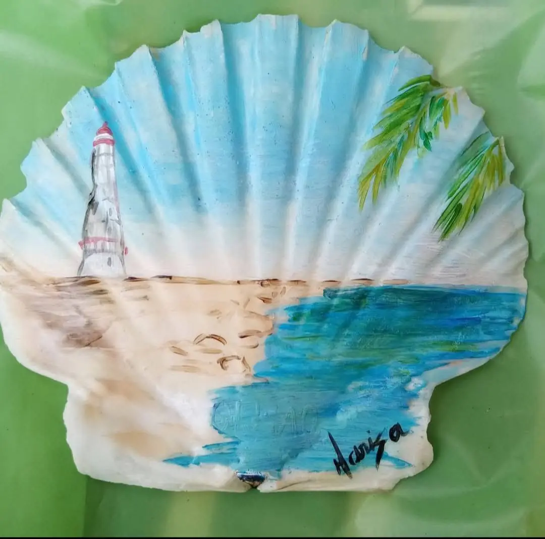 Peça com tema do mar