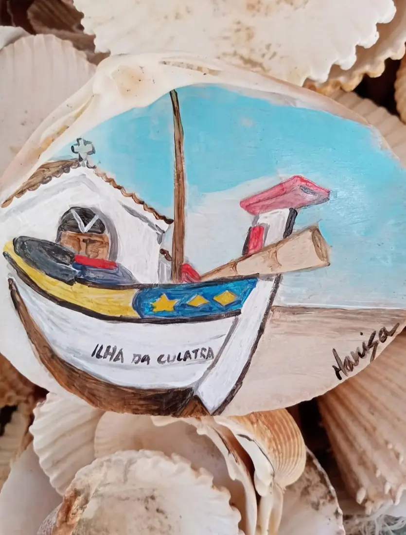 Peça com tema do mar