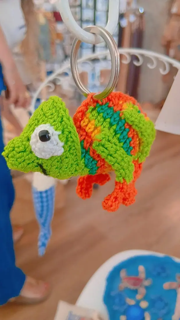 Peça de crochet ou cerâmica